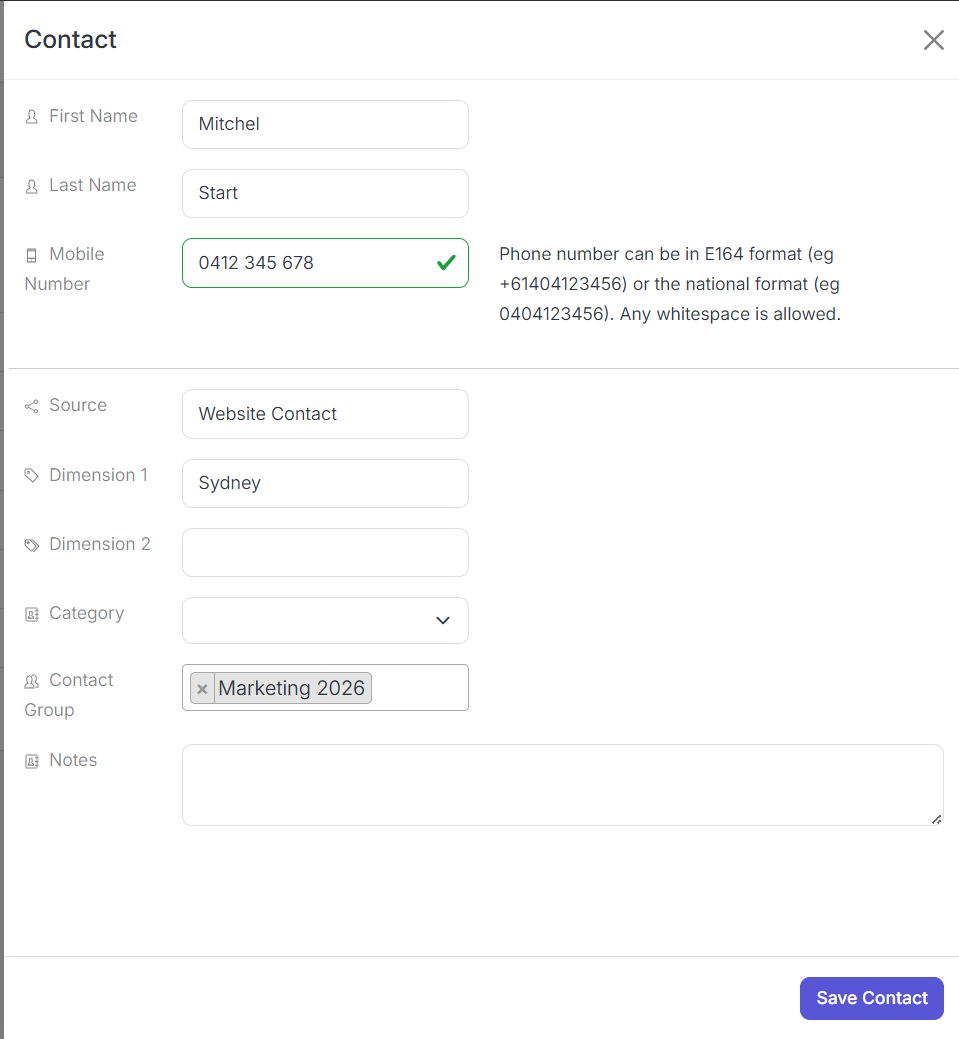 SMSFlow login and signup page